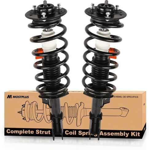 MOSTPLUS Front Struts Assembly Compatible with 2010-2017 Chevy Equinox 272527 272526 Coil Spring Shocks Absorbers in Kuwait
