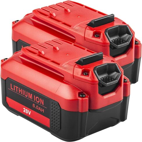 Labtec CMCB205 20V 6000mAh Battery Replacement for Craftsman 20V Battery CMCB204 CMCB202 CMCB201 CMCS500B CMCD700C1 Cordless Tool (Only for Craftsman 20V Max V20 Series) in Kuwait