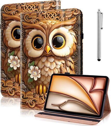 for All-New Kindle Fire HD 10 Tablet Case 13th Generation 2023 Release 10.1", PU Leather Folio Stand Cover with Card Slots for Fire HD10 & HD 10 Plus Tablet 2023 - Purple Lotus in Kuwait