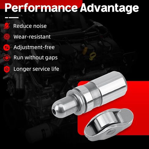 8 Pcs Rocker Arms Valve Lifter Kit 12565203 Compatible for Buick Regal, Cadillac ATS CTS, Chevy Equinox HHR Captive Malibu, GMC Canyon 2.0L 2.5L in Saudi Arabia