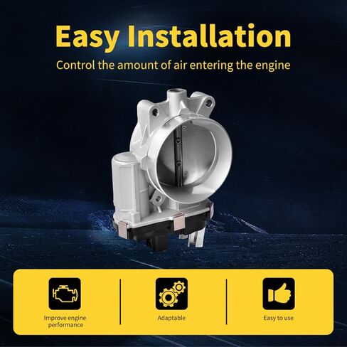 Throttle Body Fit for Cadillac Escalade Chevy GMC Sierra Silverado Express Suburban Savana Yukon 1500/2500/3500 Avalanche SSR Tahoe Trailblazer S20008, S20024, TB1011 in Saudi Arabia