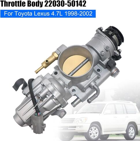 Bruce & Shark Throttle Body 22030-50142 ，Compatible With Toyota Land Cruiser Toyota Sequoia 2001-2002，Compatible With Lexus LX470 4.7L V8 1998-2002, Compatible With Toyota Tundra 2000-2002 in Saudi Arabia