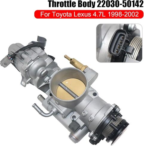 Bruce & Shark Throttle Body 22030-50142 ，Compatible With Toyota Land Cruiser Toyota Sequoia 2001-2002，Compatible With Lexus LX470 4.7L V8 1998-2002, Compatible With Toyota Tundra 2000-2002 in Saudi Arabia