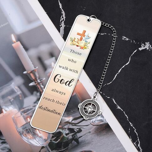 Christian Bookmark Book Marks for Men Women, Confirmation Bookmark Bulk for Women Baptism Gifts for Men, First Communion Book Marks for Teens Boys Girl Catholic Bookmarks Gifts Easter Basket Stuffers in Saudi Arabia