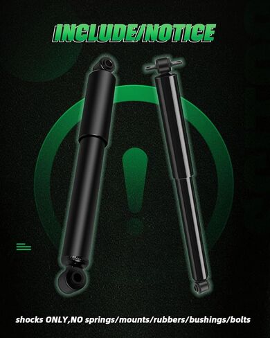 SCITOO Front and Rear Shock Absorbers Struts Compatible with 1995-2005 for Chevrolet for Blazer, 1992-2001 for GMC for Jimmy, 1997-2000 for Isuzu for Hombre, Replace 344042 344041 Shocks 4PCS in Saudi Arabia
