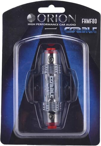 Orion Cobalt FHMF80 4/8 Gauge in-Line Mini ANL Fuse Holder W/ 80 Amp Fuse for Car Audio Amplifier | Auto Parts, Automotive, Marine, Industrial, Compressor (80A Fuse Included) in Saudi Arabia