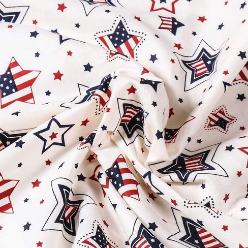 7 Pcs Pattern Printed Cotton Fabric - Precut Quilt Sewing Quilting Fabric (19.6x19.6in) in Saudi Arabia