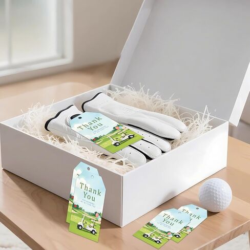 50Pcs Golf Thank You Tags Golf Course Cart Balloon Appreciation Tag with String Thank You for Swinging by My Par-Tee Gift Tags for Sports Theme Birthday Bridal Shower Gender Reveal Party Favors in Kuwait