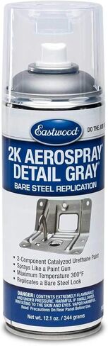 بخاخات إيستوود المكونة من غرفتين مثل Paint Gun Matte Finish 2K AeroSpray Detail Gray in Saudi Arabia