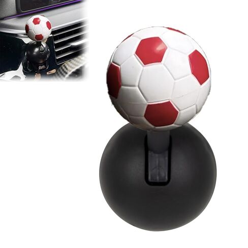 Metal Car Engine Start Stop Button Cover, Joystick Push to Start Accessories with 3M Tape, Scented & Unscented, Rhinestone, Soccer, Classic (Soccer-Black) in Saudi Arabia