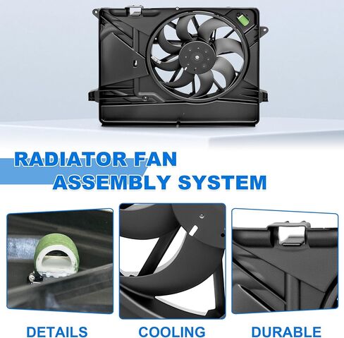 Engine Radiator Cooling Fan For Buick Encore 2014 2015 2016 2017 2018 2019 Chevry Trax 2015-2019 in Saudi Arabia