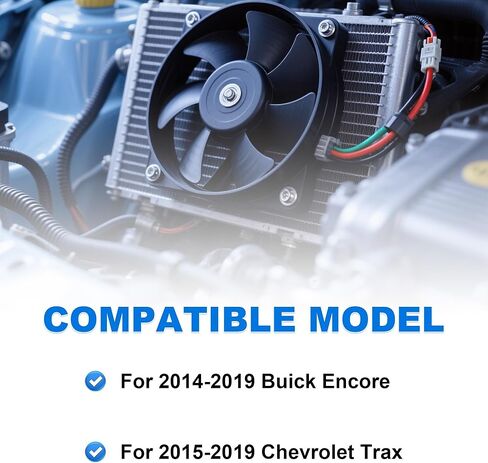 Engine Radiator Cooling Fan For Buick Encore 2014 2015 2016 2017 2018 2019 Chevry Trax 2015-2019 in Saudi Arabia