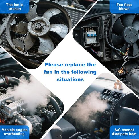 Engine Radiator Cooling Fan For Buick Encore 2014 2015 2016 2017 2018 2019 Chevry Trax 2015-2019 in Saudi Arabia