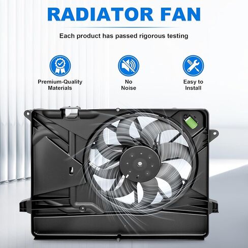 Engine Radiator Cooling Fan For Buick Encore 2014 2015 2016 2017 2018 2019 Chevry Trax 2015-2019 in Saudi Arabia