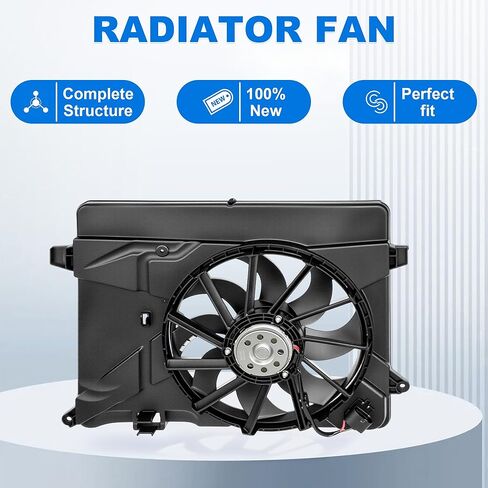 Engine Radiator Cooling Fan For Buick Encore 2014 2015 2016 2017 2018 2019 Chevry Trax 2015-2019 in Saudi Arabia