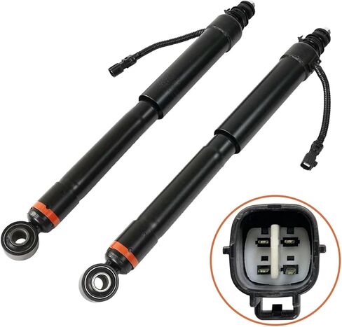 2 PCS Rear Shock Absorbers Compatible For Toyota Land Cruiser Prado 120 / Lexus GX470 Adjustable Damper 4853069185 4853069485 4853069205 in Saudi Arabia