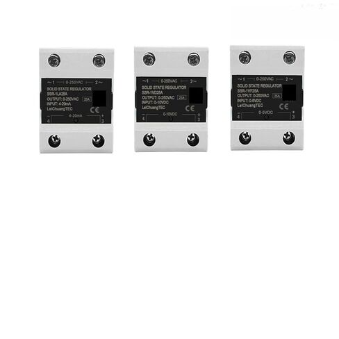 SSR 0-10VDC Voltage Regulator 4-20mA 0-5VDC Single Phase SCR Control Solid State Relay 10A 25A 40A 60A 80A 100A 120A(SSR-1VD 0-10VDC,60A) in Saudi Arabia