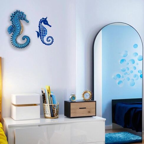 Dolphins Resin Molds Silicone, 3D Animal Epoxy Mold, Marine Wall Art Demoldable Epoxy Resin Molds, Thickened Deep Epoxy Molds for Epoxy Resin Casting, Wall Hanging, DIY Craft, Door Decor in Kuwait
