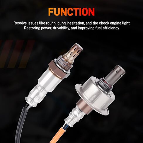 2Pcs Upstream ＆ Downstream Oxygen Sensor O2 Sensor Compatible with 2007-2011 Honda Civic DX EX EX-L LX LX-S 1.8L L4 Replace# 234-9124 234-4350 36531RNAJ01 36532RNAA01 2112002490 36532RMXA01 753889 in Saudi Arabia