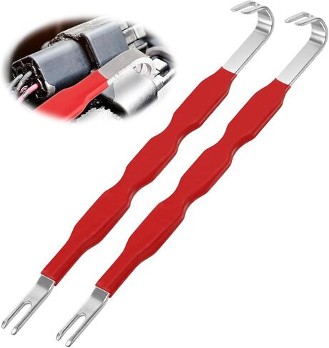 2PCS Automotive Electrical Terminal Connector Separator Removal Tool, Connector Separator, Multifunction Electrical Disconnect Tool for Car in Saudi Arabia