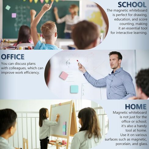 XKDOUS 35 Pack Dry Erase Eraser, Magnetic Whiteboard Eraser Bulk, Small White Board Eraser for Kids, Dry Erase Board Eraser, Mini Dry Erase Erasers Perfect for Classroom(4 Color Set, 2 x 2 Inch) in Kuwait