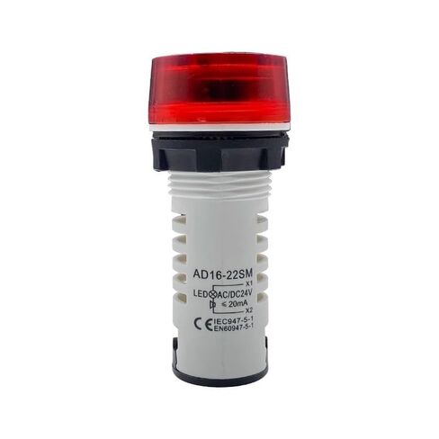 AD16-16/22/30SM Flash Buzzer LED Intermittent Sound Intermittent Alarm AC/DC 220V24V12V(19mmwaterproof 24v) in Saudi Arabia