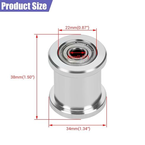 Mini Bike Chain Tensioner with 1-3/4" Roller Compatible with Coleman CT100U CC100X Motovox MBX10 MBX11 Baja Doodlebug DB30 Blitz Predator 79cc 97cc 98cc 100cc Engine Powersport Mini Bike Parts in Saudi Arabia