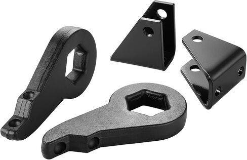 VEVOR 3 Inch Front Leveling Lift Kit for 2001-2010 Chevy Silverado/GMC Sierra 2500HD/3500HD 8-Lug, 01-07 Silverado/Sierra 1500HD, Torsion Bar Keys Suspension Level Kit with 2 Shock Extension Brackets in Saudi Arabia