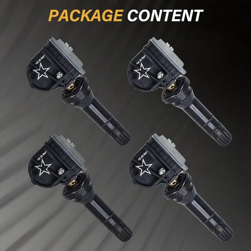 TPMS Sensors Set of 4 - Tire Pressure Sensor Compatible with Chevrolet Silverado 2007-2019 Equinox Malibu Traverse Colorado Spark Tahoe Cruze GMC Sierra Terrain Yukon Replace# 13598771 13586335 in Saudi Arabia