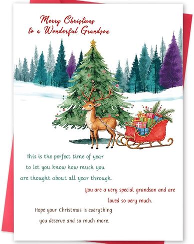 Merry Christmas Card for Best Friend Women, Funny Christmas Card Gift for Bestie,Unique Xmas Friendship Gift Idea for Her in Kuwait