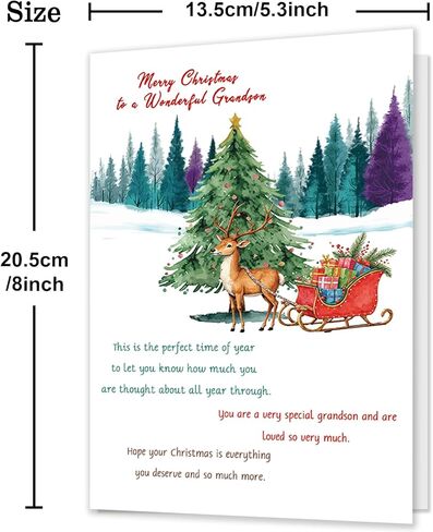 Merry Christmas Card for Best Friend Women, Funny Christmas Card Gift for Bestie,Unique Xmas Friendship Gift Idea for Her in Kuwait