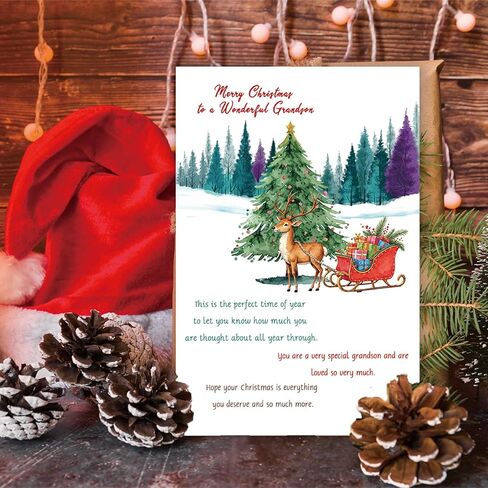 Merry Christmas Card for Best Friend Women, Funny Christmas Card Gift for Bestie,Unique Xmas Friendship Gift Idea for Her in Kuwait