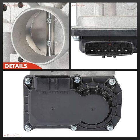 A-Premium Electronic Throttle Body Compatible with Nissan Versa 2010 2011 2012 2013 2014, 1.6L, Naturally Aspirated - Replace# 161193AB0D in Saudi Arabia