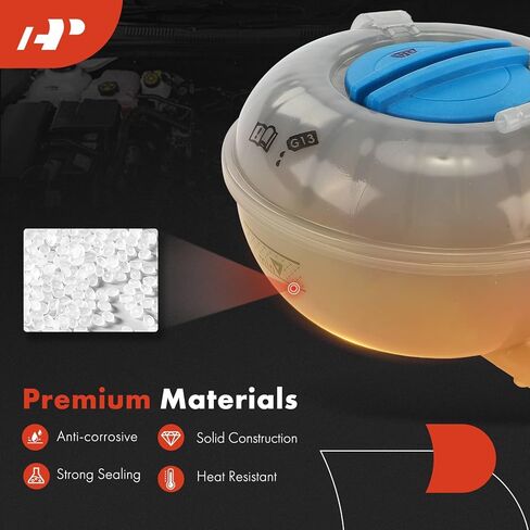 A-Premium Engine Coolant Overflow Recovery Reservoir Tank with Cap Compatible with Volkswagen Atlas Cross Sport 2020 2021 2022 2.0L, Replaces# 77777PK in Saudi Arabia