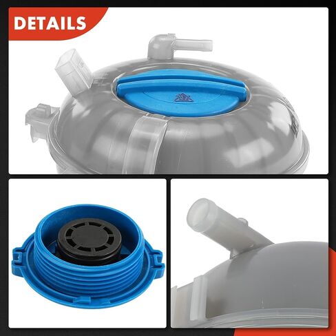 A-Premium Engine Coolant Overflow Recovery Reservoir Tank with Cap Compatible with Volkswagen Atlas Cross Sport 2020 2021 2022 2.0L, Replaces# 77777PK in Saudi Arabia