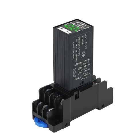 Small Digital Display H3Y-2/4 Double time Relay Cycle time with Base Control delay 12V24V220V(H3Y-4 DC12V) in Saudi Arabia