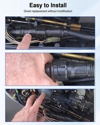 Ignition Switch Key Assembly Fit for Yamaha 2 & 4 Stroke Outboard Motors Replace 703-82510-43-00 703-82510-44-00, Main Key Remote Control Box Ignition Switch in Saudi Arabia