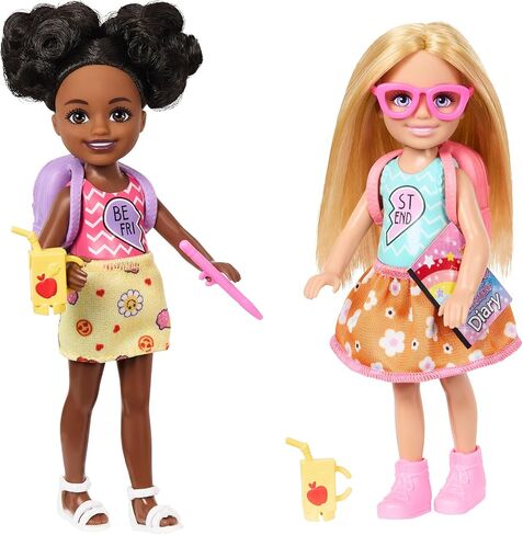 Barbie Chelsea Play Together Doll Pack, Set Of 2 Small Dolls & 7 Accessories Themed To Bffs in Saudi Arabia