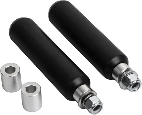 6" Rear Upper Crash Guard Bar Shock Mount Frame Slider Crash Bar Harley Dyna Models Fat Bob Street Bob Low Rider FXDL 2006-2017, Black in Saudi Arabia