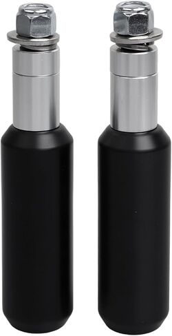 6" Rear Upper Crash Guard Bar Shock Mount Frame Slider Crash Bar Harley Dyna Models Fat Bob Street Bob Low Rider FXDL 2006-2017, Black in Saudi Arabia