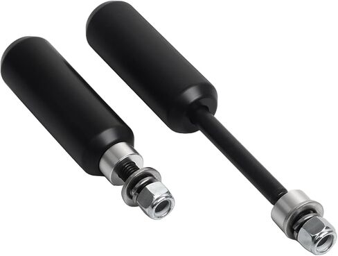 6" Rear Upper Crash Guard Bar Shock Mount Frame Slider Crash Bar Harley Dyna Models Fat Bob Street Bob Low Rider FXDL 2006-2017, Black in Saudi Arabia