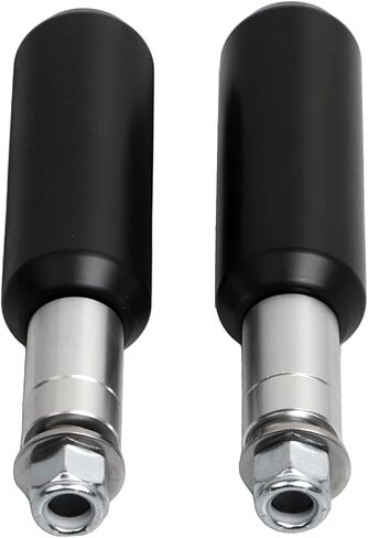 6" Rear Upper Crash Guard Bar Shock Mount Frame Slider Crash Bar Harley Dyna Models Fat Bob Street Bob Low Rider FXDL 2006-2017, Black in Saudi Arabia