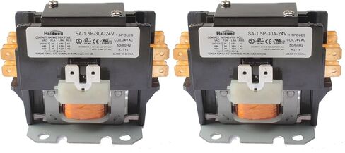 SA-1.5P-30A-24V 1 قطب مفتوح عادة مزدوج الصنع مع تحويلة 20 أمبير 25 أمبير 30 أمبير 24 فولت ملف غرض محدد موصل مكيف الهواء in Saudi Arabia