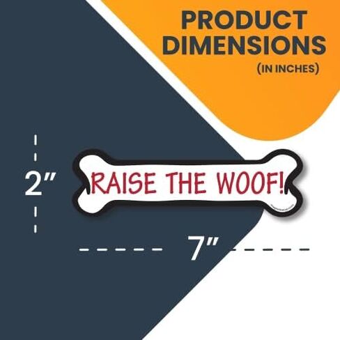 ملصق مغناطيسي Magnet Me Up You Had Me at Woof Pawprint، مغناطيس سيارات شديد التحمل مقاس 5 بوصات لسيارة شاحنة الدفع الرباعي in Saudi Arabia