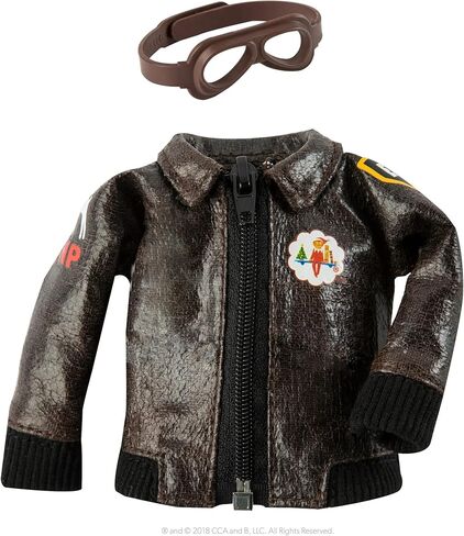 The Elf on the Shelf Bundle: Flurry Flight Jacket and SEAP Peppermint Plane Ride (Elf Clothing and Accessories Set) in Saudi Arabia