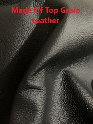 غطاء حذاء يدوي من الجلد الطبيعي وغطاء حذاء Shift في M/Stitch متوافق مع Ford Mustang GT 1994 1995 1996 1997 1998 1999 2000 2001 2002 2003 2004 (صنع في الولايات المتحدة الأمريكية) (مجموعة) in Kuwait