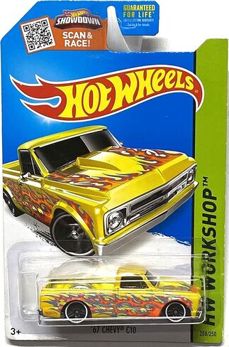 Hot Wheels '67 Chevy C10, HW Workshop 208/250 [yellow] in Saudi Arabia