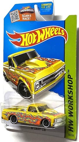 Hot Wheels '67 Chevy C10, HW Workshop 208/250 [yellow] in Saudi Arabia