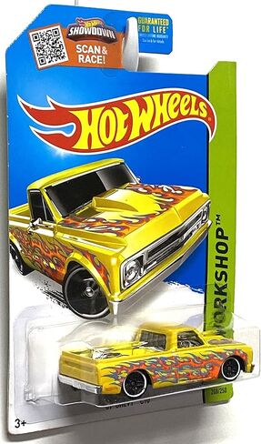 Hot Wheels '67 Chevy C10, HW Workshop 208/250 [yellow] in Saudi Arabia