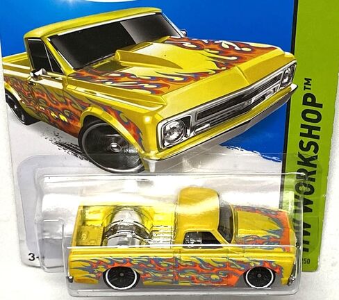 Hot Wheels '67 Chevy C10, HW Workshop 208/250 [yellow] in Saudi Arabia